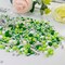 Green White Pearl Sprinkles for Cake Decorating, Cupcake Toppers(Green white)